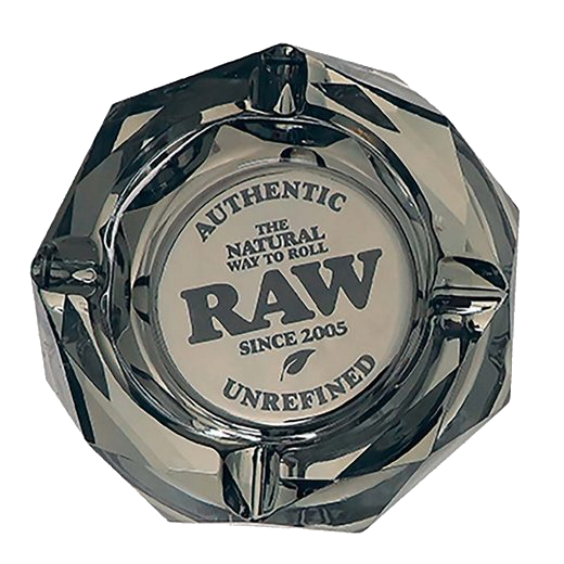 RAW Dark Side Glas Aschenbecher