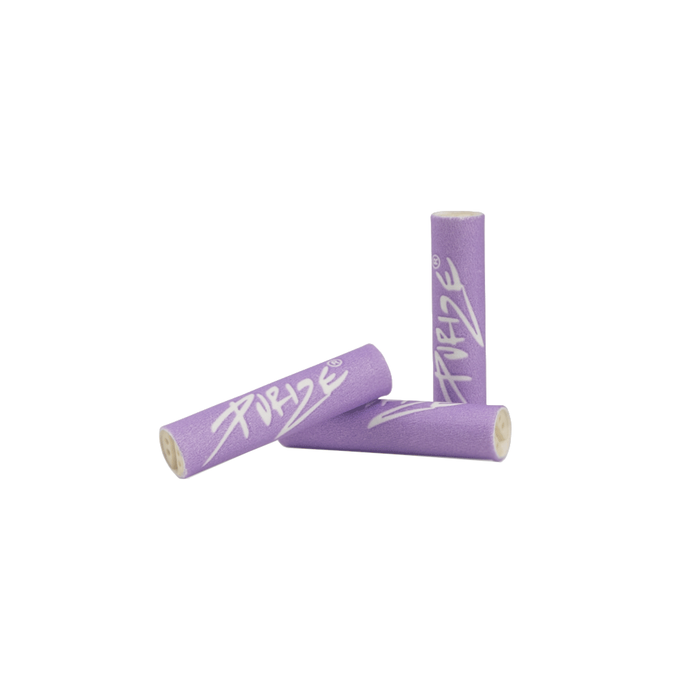 Purize Aktivkohlefilter XTRA Slim 6mm Lila (Flieder) 50 Stück