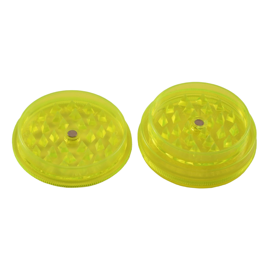 Buddies Plastik Grinder Gelb/Grün ø 58 mm