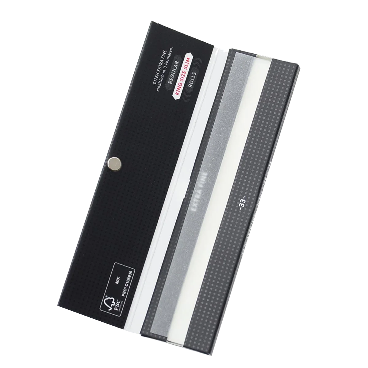 Gizeh Black King Size Slim Paper