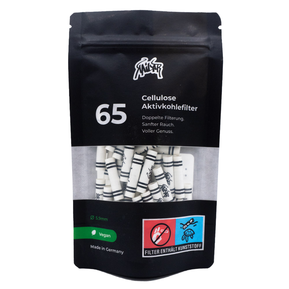Kailar, Puff2Pass, Cellulose Aktivkohlefilter, Joint, Doobie, Spliff, Vegan