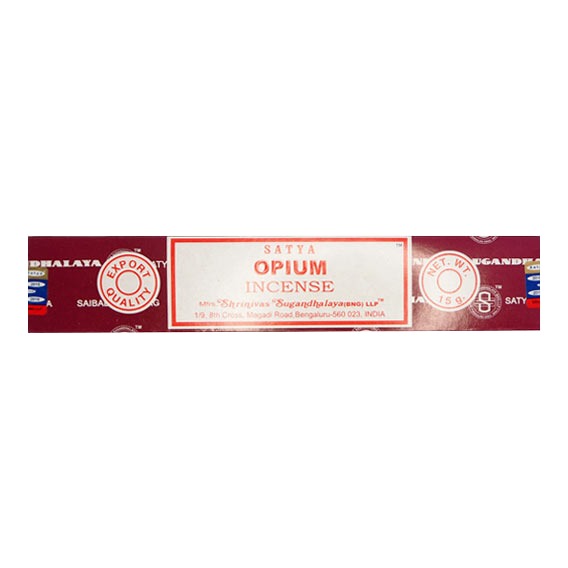 Satya, Puff2Pass, Opium, Incense Stick, Räucherstäbchen, Geruch, Smell