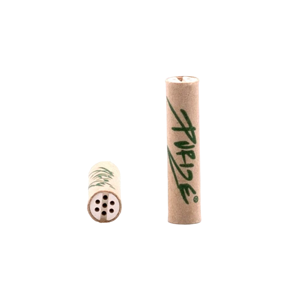 Purize Aktivkohlefilter XTRA Slim 6mm Braun (Organic) (50 Stück)