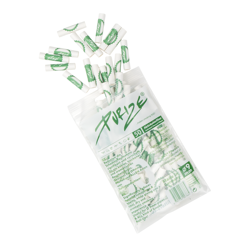 Purize, Puff2Pass, Aktivkohlefilter, Joint, Regular Size, Selberdrehe, Doobie 