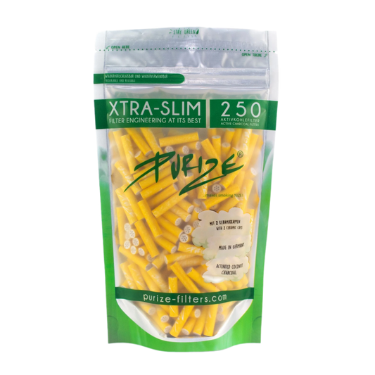 Purize, 250, Puff2Pass, Xtra-Slim, Aktivkohlefilter, Aktis