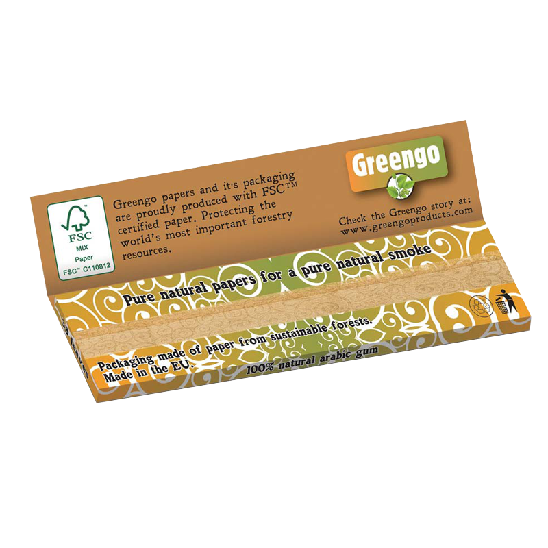 Greengo King Size Slim Paper ungebleicht