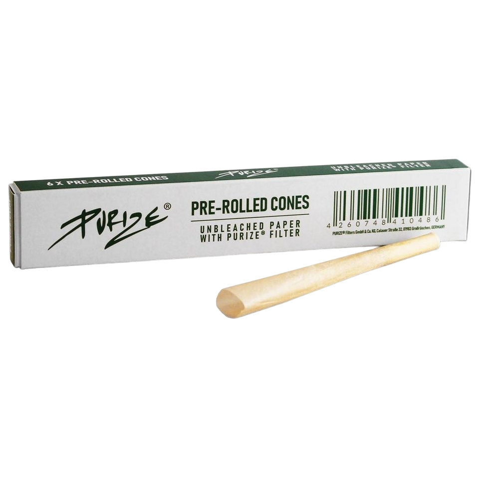 Purize, Pre-Roll, Prerolled, joint, vorgedreht, puff2pass, unbleached, cones, cone , filter, doobie, joint 