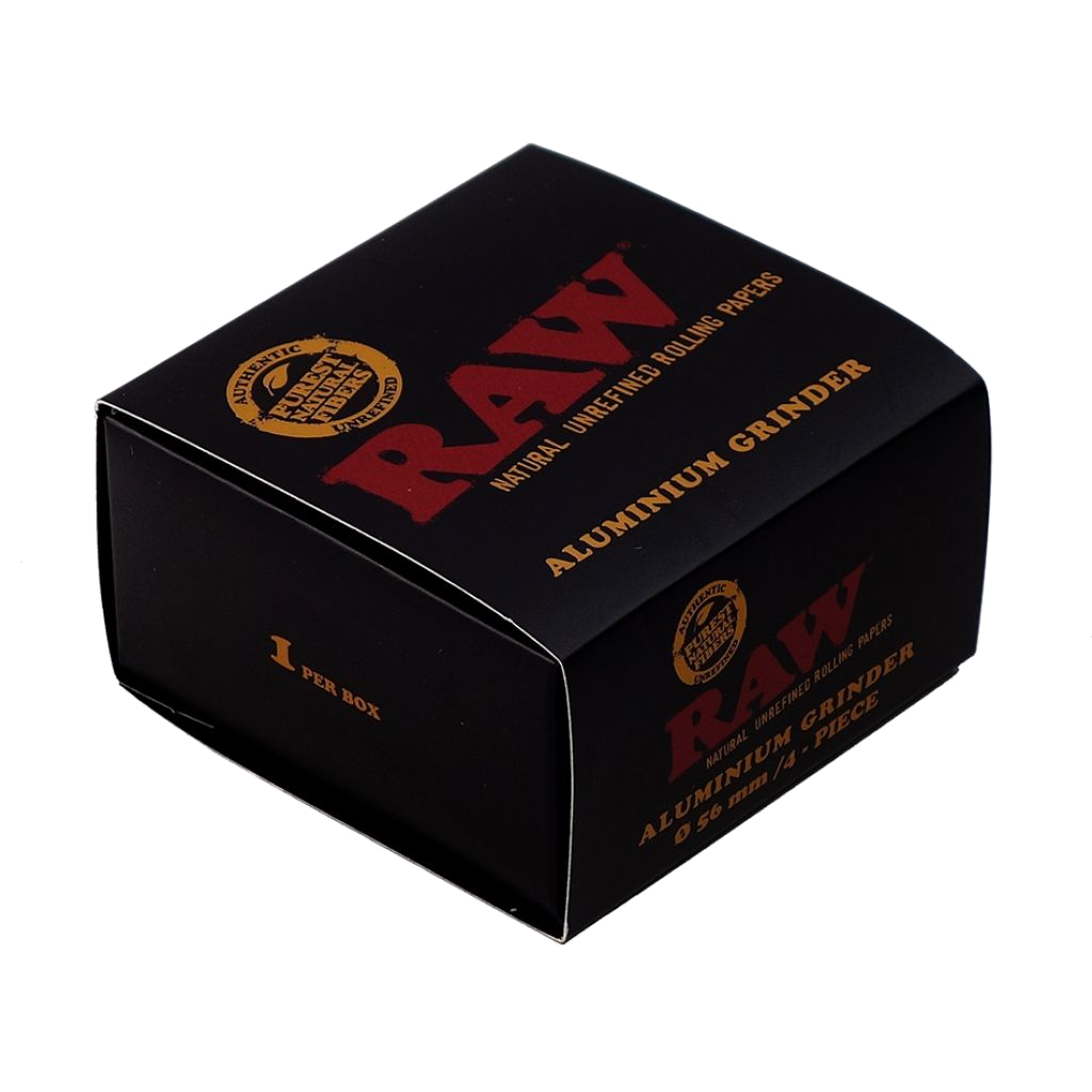 RAW Grinder Aluminium 4-teilig Ø 56 mm Silber