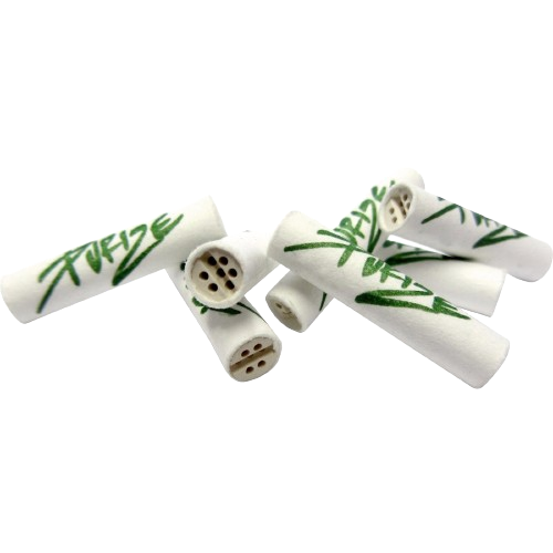 Purize Aktivkohlefilter Xtra Slim 6mm Weiß (250 Stück)